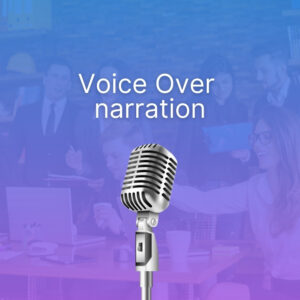 Voice-over narration